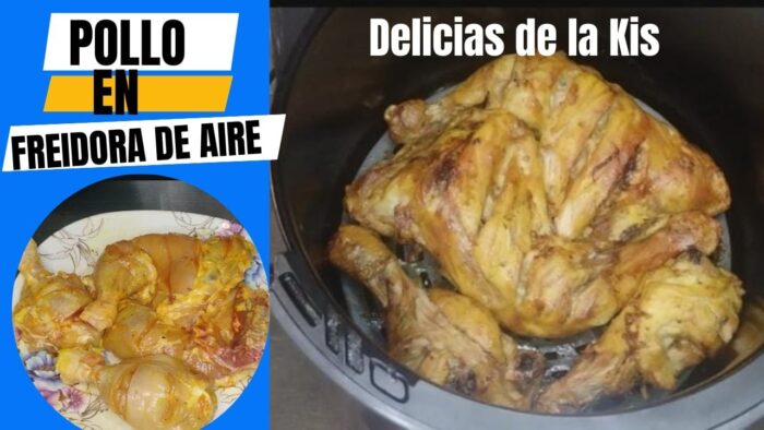 Delicioso pollo en la Freidora de Aire