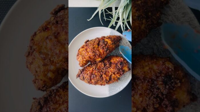 Easy-Healthy- Quick Soy Sauce Chicken Breast in Air fryer..  #shortvideo #chickenrecipes