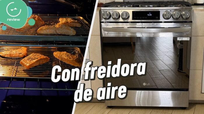 Estufa LG con freidora de aire integrada | Review y experiencia de uso