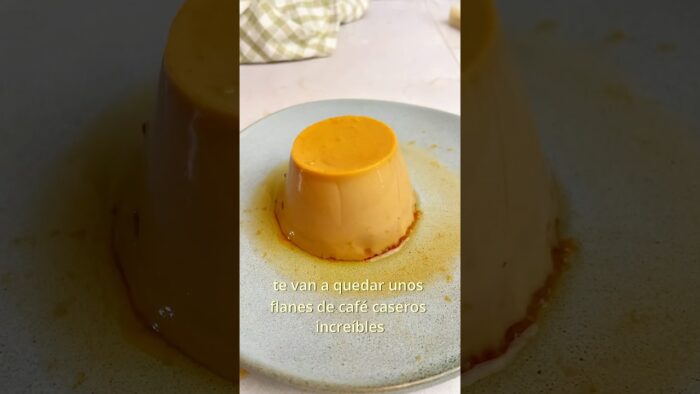 Fan casero 🍮airfryer #flan #flancasero #recetas #mapetitebouchee #viral