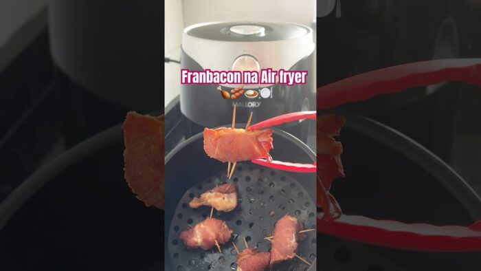 Franbacon na Air fryer #shortviral #donadecasablogueira #receitafacies #receitas #deliciasdacozinha