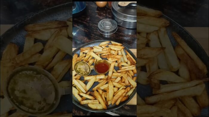 French fries recipe in air fryer approved by dadi amaa #frenchfries #yummyfood #dadiamma