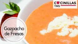 Gazpacho de Fresas y Queso de Cabra | Recetas Saludables | Recetas Thermomix