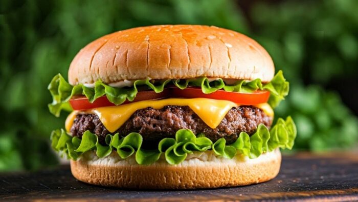 Hamburguesa gourmet de carne en freidora de aire, la receta definitiva de hamburguesa de carne en…