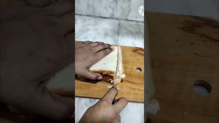 Have you ever try this😃 Bread recipe#chilli bread#airfryer
