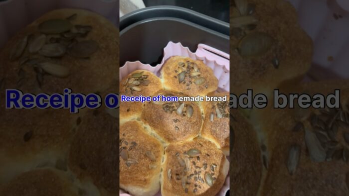 Homemade bread#food#baking #bread #cooking #airfryer #viralvideo #trending #recipe #explore #healthy