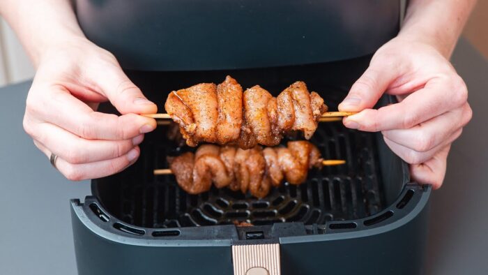 I Bet You Didn’t Know Your Air Fryer Could Do THIS to Chicken Skewers!