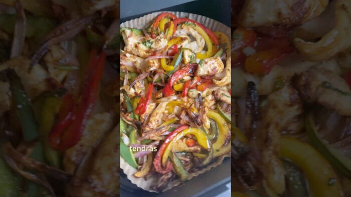 Idea de cena en 15’ 🍗#ideadecena #recetas #airfryer #mapetitebouchee #viral
