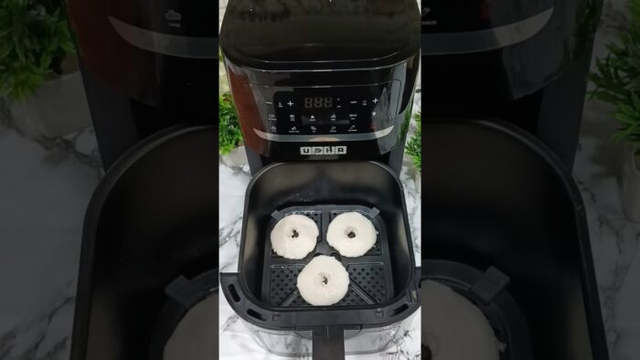 Idli frito en freidora de aire