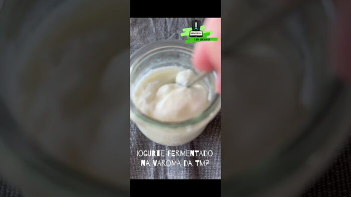 Iogurte Natural Açucarado Fermentado na Varoma da Bimby/Thermomix® TM7