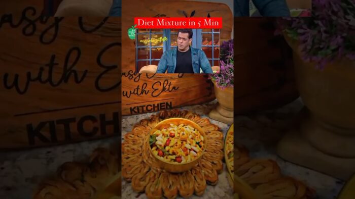 Katrina ki healthy namkeen-Healthy Trail Mix | Air Fryer Namkeen Recipe😍 #shorts #trending #snacks