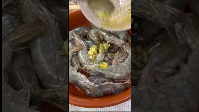 🦐LANGOSTINOS con ajo y perejil EN AIRFRYER, la receta más fácil es ¡¡IMPOSIBLE!! #freidoradeaire