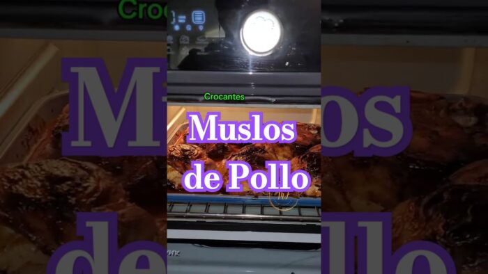 MUSLOS de POLLO  en el Horno con Freidora de aire #princesshouse #maryfuerteph #youtubeshorts