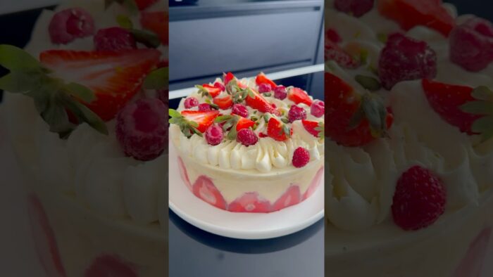 Meilleur Fraisier inratable au Thermomix recette en commentaire épinglé #patisserie #recette