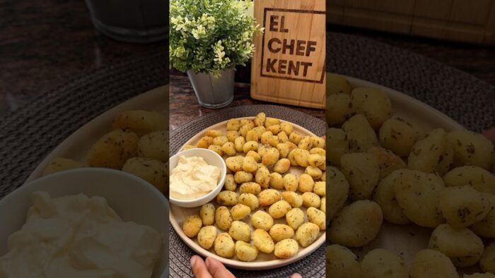 Ñoquis crujientes. #aperitivos #aperitivo #ñoquis #recetarapida #recetasrapidas #recetas #receta