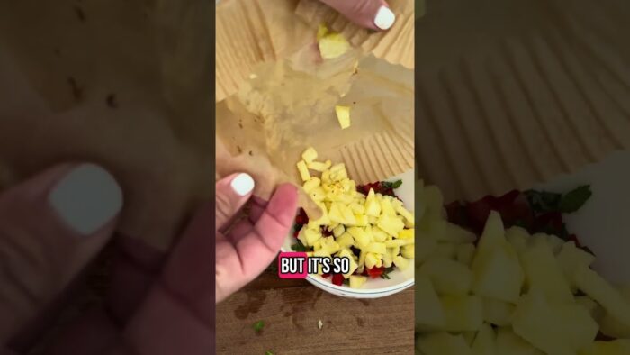 Nueva freidora de aire, nueva receta en menos de 20 minutos. Receta en mis historias de Instagram…