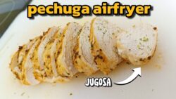 PECHUGA JUGOSA DE POLLO EN FREIDORA DE AIRE. 🍗💨