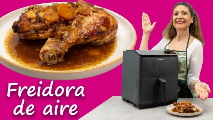POLLO estofado con CERVEZA GUINNESS en Freidora de Aire ESPECTACULAR