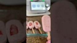 Paletas de fresas con crema sin azúcar en #thermomix #thermoniquex