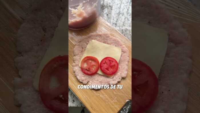 Pastel Proteico de Pollo en Freidora | Receta Fácil y Rápida para Adelgazar