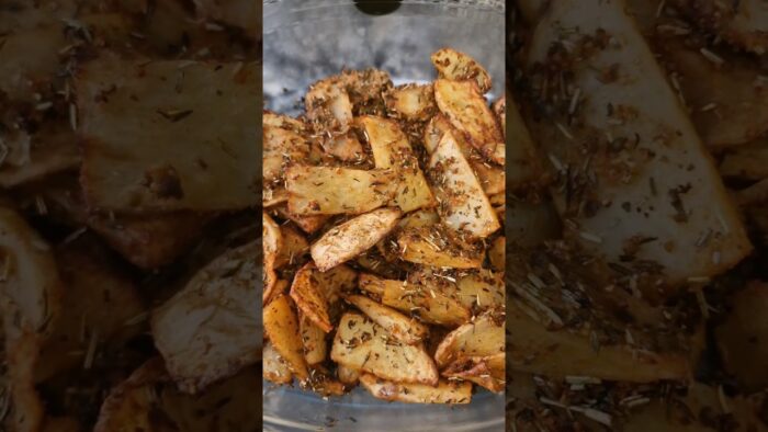 Patatas deluxe en la freidora de aire🍟#airfryer #recetas #freidoradeaire