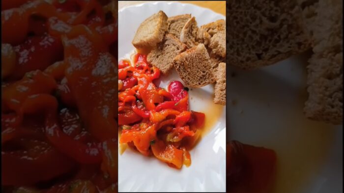 Pimientos asados en Airfryer #pimientos #recetas #hornear #food #aperitivo #airfrayer