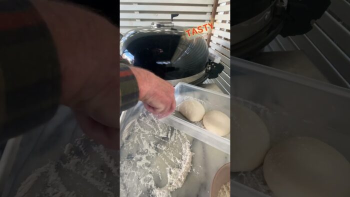 Pizza Dough from scratch to cook…Using a thermomix and Witt Pizza Oven #food
