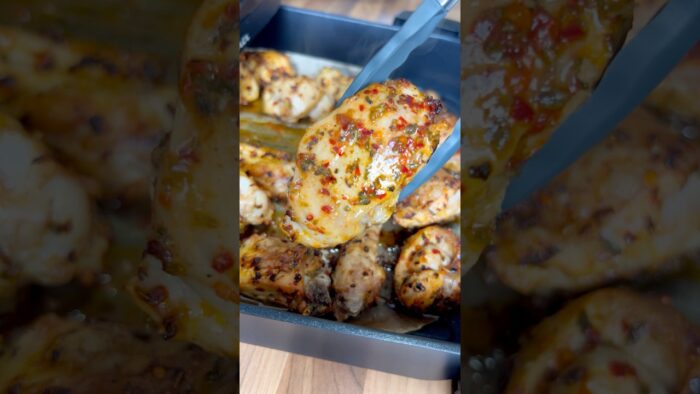 Pollo asado al Mojo Picón en airfryer, por TodoEspecias.com #polloasado