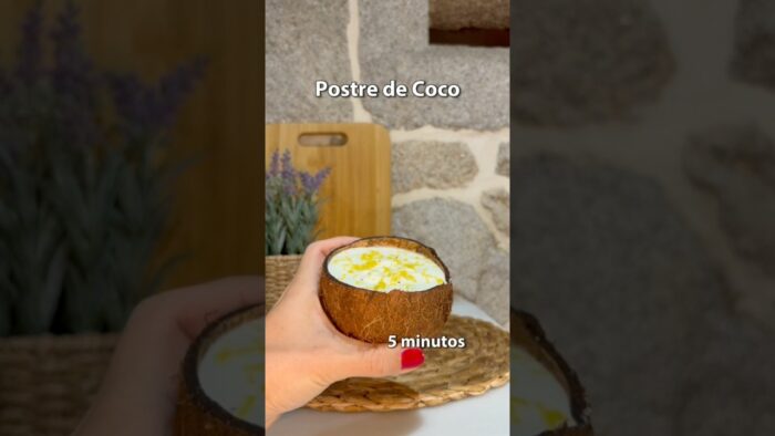 🥥Postre de Coco y yogur con Thermomix