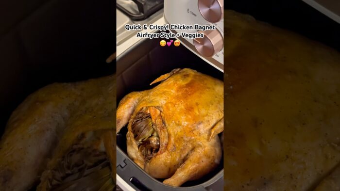Quick & Crispy! Chicken Bagnet Airfryer Style + Veggies💕😋😍 #mommygel