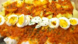 RECETA DE MERLUZA CON PATATAS Y SALSA DE TOMATE (THERMOMIX 7)
