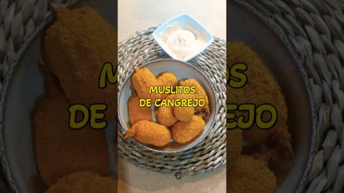 RECETA EN AIRFRYER: MUSLITOS DE CANGREJO👌👩🏼‍🍳 #airfryer #freidoradeaire #recetas #comida #cocina