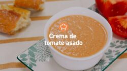 Receta Crema de tomate asado en freidora de aire Cosori Chef Edition