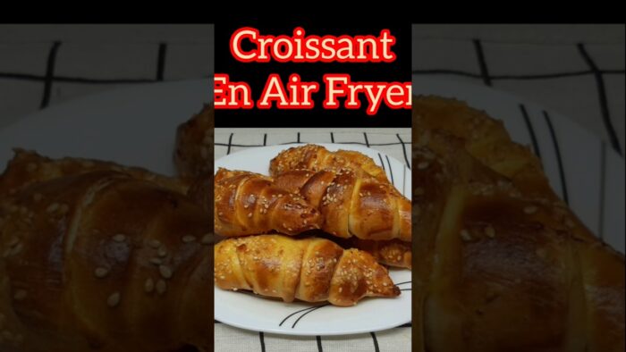 Receta de Croissant en Freidora de aire. #comida #cocina