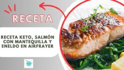 Receta fácil de Salmón Keto en AirFrayer