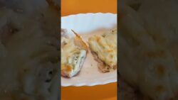Receta fácil de lomo jugoso con queso y kiwi en freidora de aire.