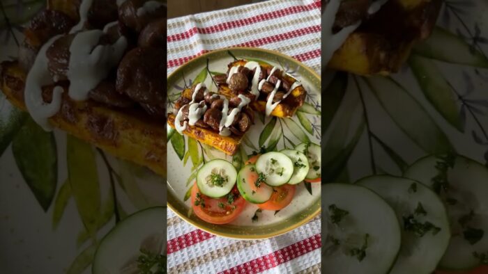 Receta fácil de plátano con chorizo (30 minutos)