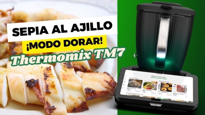 SEPIA al AJILLO «Brutal» en THERMOMIX TM7 | Poniendo a PRUEBA el MODO DORAR