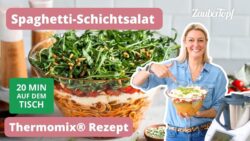 🍝 Spaghetti Schichtsalat Djuvec-Style – NUR 3 Schritte! | Thermomix® Rezept