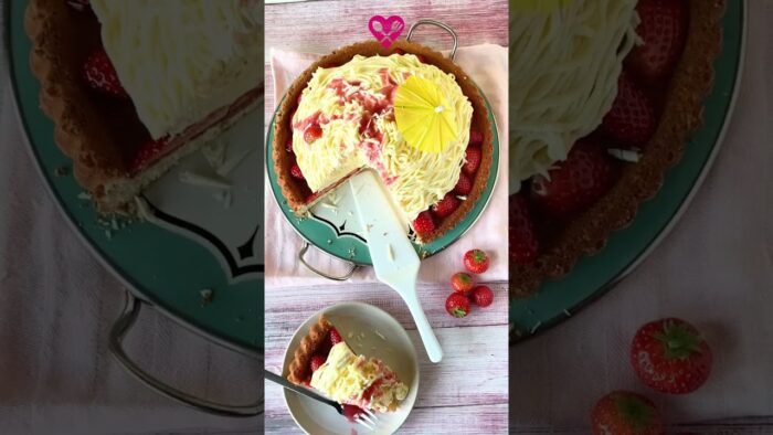 Spaghettieis-Kuchen | Sommertraum aus dem Thermomix® 🍓🍦