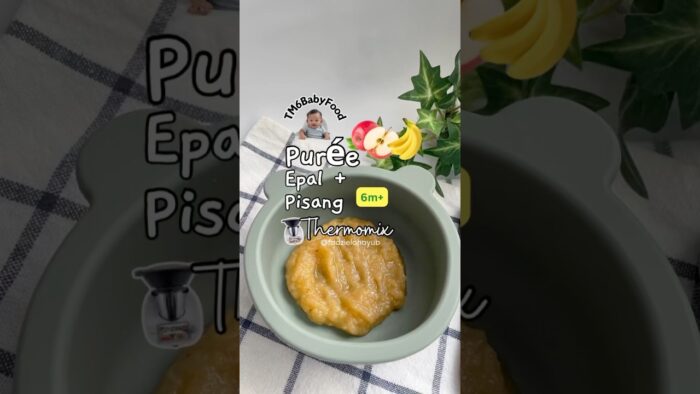 TM6 BABYFOOD: PUREE EPAL+PISANG THERMOMIX (6M+)
