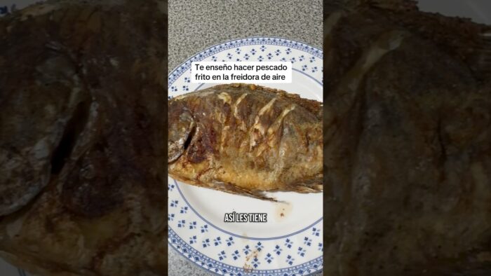 Te enseño hacer pescado frito en la freidora de aire #cocinafacil #receta #canaldecocina #cocina