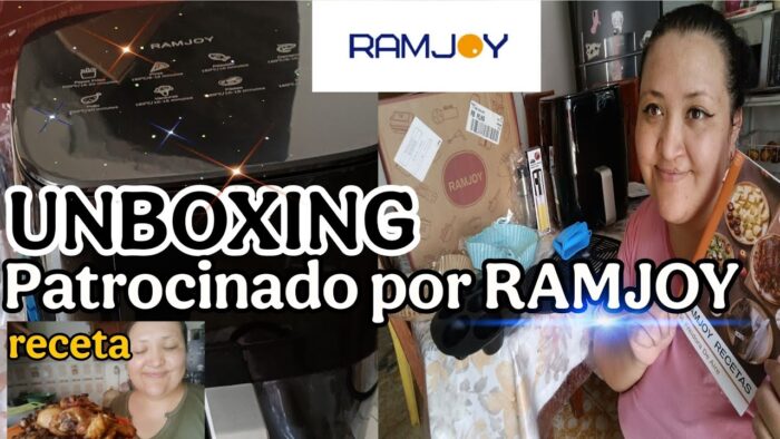 Unboxing De RAMJOY /Mi Segunda Colaboración / Receta en Freidora de aire / #freidoradeaire