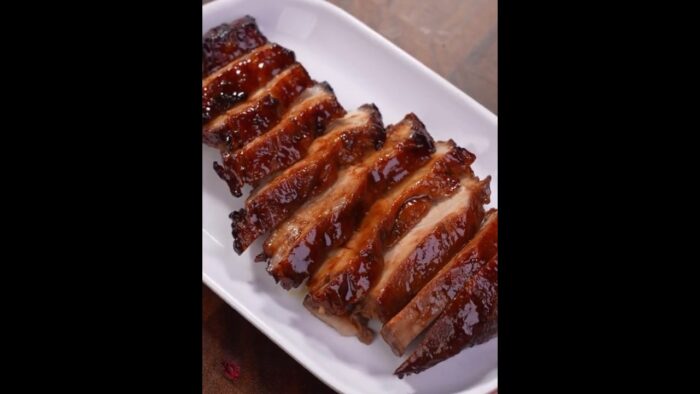 Yummy air fryer barbecue pork recipe #cooking #food #recipe