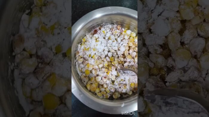 #air fry recipe#crispy corn#sweet corn recipe#dolly kitchen food#short recipe 😋