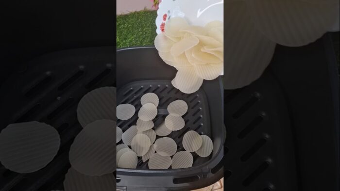 air fryer magic:perfect chips #shots #ytshorts #trending #food #recipe #youtubeshorts