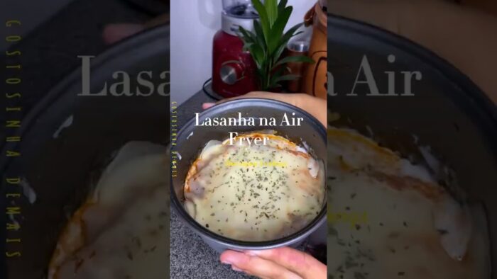 ideias com air fryer: lasanha #lasanha #airfryer #receitas