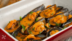 Mejillones en salsa picante
