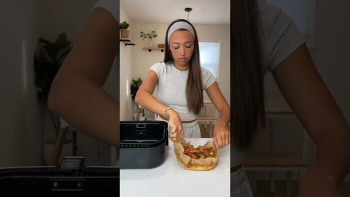 ¡Desayuno express en solo 10 minutos! Frittata en la air fryer 😍🍳 #recetas #perdiendopeso #receta