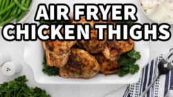 ¡La mejor receta de muslos de pollo en freidora de aire!